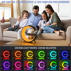 Lumina Living G-Shaped Smart Lamp & Charger