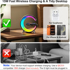Lumina Living G-Shaped Smart Lamp & Charger