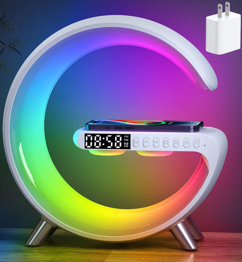 Lumina Living G-Shaped Smart Lamp & Charger