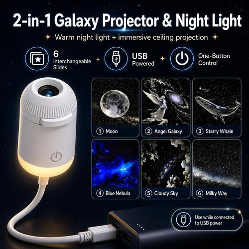 Lumina Living Projection Night Light