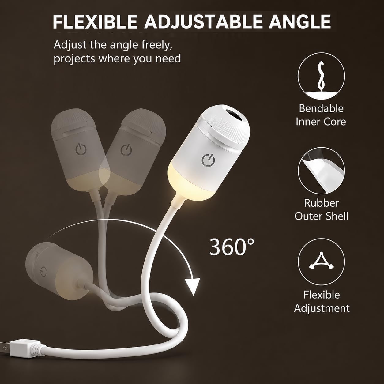 Lumina Living Projection Night Light